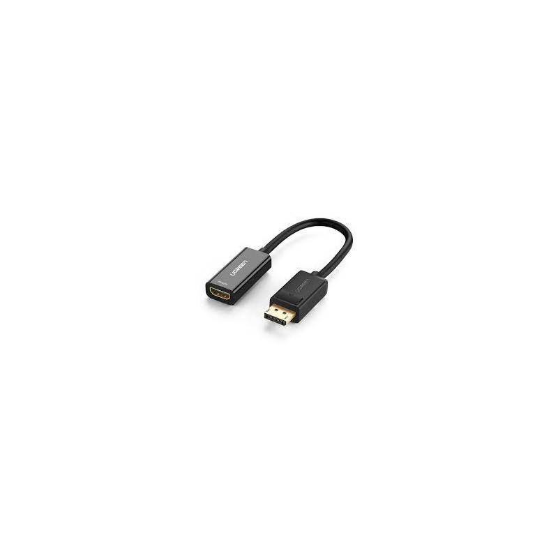 Convertitore ugreen displayport a hdmi femmina 1080p nero [40362]