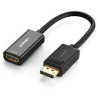 Convertitore ugreen displayport a hdmi femmina 1080p nero [40362]