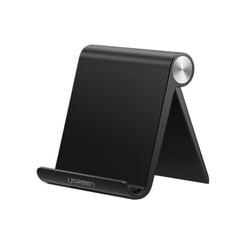 Supporto telefono o tablet ugreen pieghevole e portatile nero [50747]