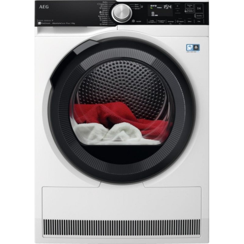 Asciugatrice aeg tr9t94abys libera installazione 9kg classe a+++
