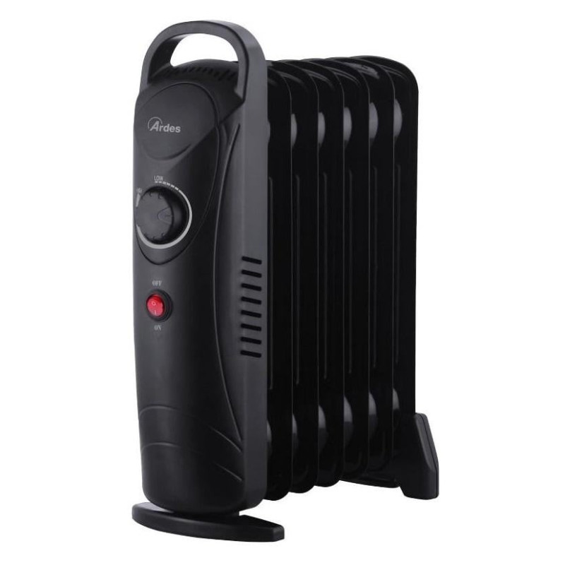 Radiatore ardes ar4r07m2 mini ad olio 600w nero