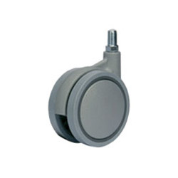 Ruota gemellata con perno m10 mm 60x42