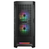 Case cougar gaming airface pc midi tower/atx/ceb/eatx/micro atx/mini-itx