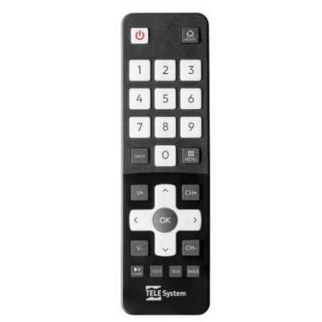 Telecomando telesystem tv vida nero [58035023]