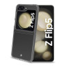 Custodia celly gelskin per samsung z flip 5 transparente [gelskin1058]