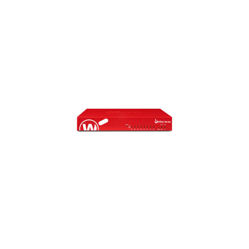 Firewall watchguard firebox t85-poe 8 porte rosso [wgt85671-eu]