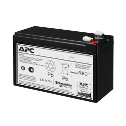 Batteria apc per ups sigillata al piombo acido 24v/9ah nero [apcrbc177]