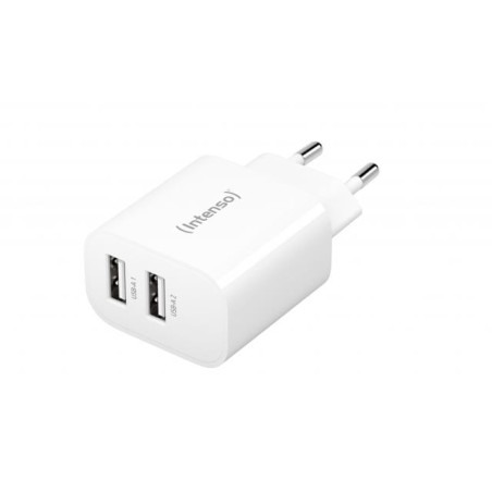 Alimentatore da rete intenso w24aa 2xusb-a 24w bianco [7802412]
