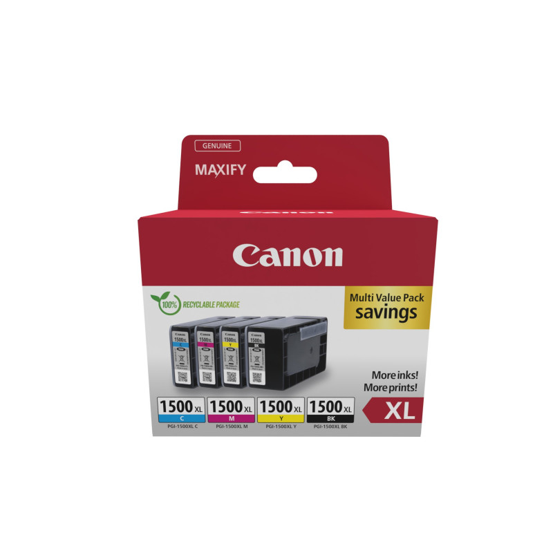 Cartuccia canon 9182b010 pgi-1500xl multi inchiostro nero 1pz/a