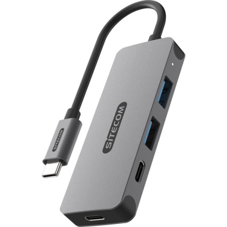 Hub usb sitecom da usb-c a 2x usb-a + 2x usb-c 5gbps