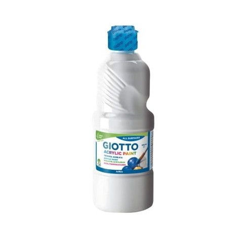 Tempera giotto acrilica 500ml bianco [f53370100]