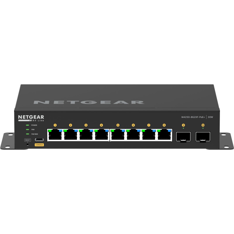 Switch netgear gestito l2/l3 8 porte gigabit ethernet 10/100/1000