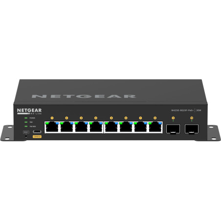 Switch netgear gestito l2/l3 8 porte gigabit ethernet 10/100/1000
