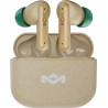 Auricolari marley uccellino tws bluetooth crema