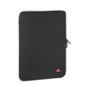 Custodia rivacase sleeve mb 13/12 per macbook 13 verticale nero