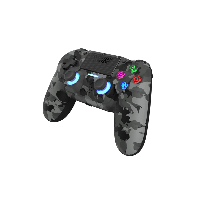 Controller dragonshock mizar wireless per ps4 620mah/pulsanti direzionali