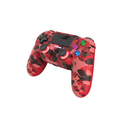 Controller dragonshock mizar wireless per ps4/gamepad 620mah/pulsanti
