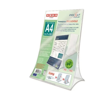 Portadepliant pieghevole ''l'' arda a4 21x29.7cm