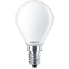 Lampadina led philips sfera 40w e14 classe f bianco caldo [929001345555]
