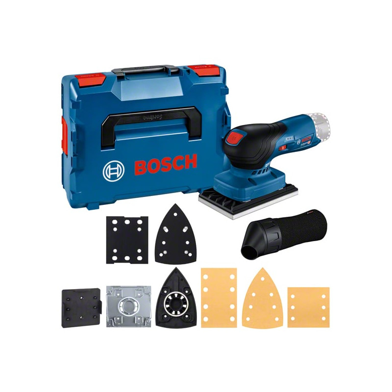 Levigatrice orbitale bosch gss professional solo a batteria 12v-13blu/nero/argent