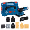 Levigatrice orbitale bosch gss professional solo a batteria 12v-13blu/nero/argent