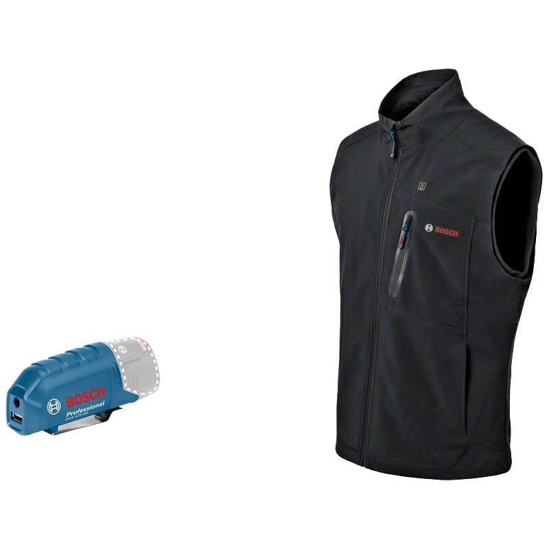 Giacca riscaldata bosch ghv 12+18v xa/s nero [06188000ea]