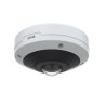 Telecamera ip axis m4317-plve dome 6mp/2160x2160p/nero/bianco