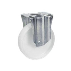 Ruota poliammide piastra fissa 100x85 / 80x30