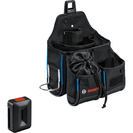 Borsa porta attrezzi bosch gwt 4 professionale nero 1pz [1600a0265t]
