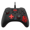 Controller hori horipad turbo mario per nintendo switch nero/rosso