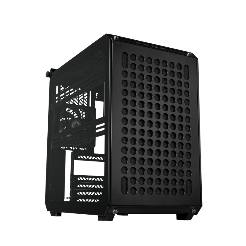 Case cooler master qube 500 flatpack matx nero [q500-kgnn-s00]