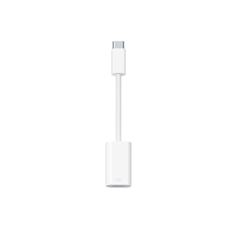 Adattatore apple da usb-c a lightning bianco [muqx3zm/a]