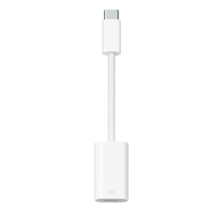 Adattatore apple da usb-c a lightning bianco [muqx3zm/a]