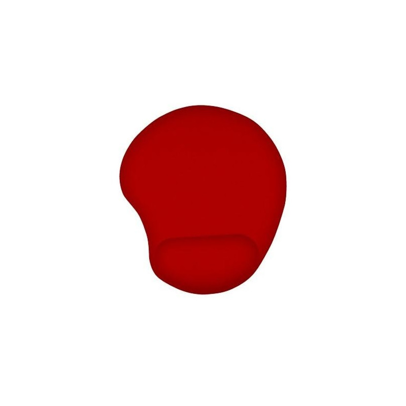 Tappetino per mouse trust bigfoot rosso [20429]