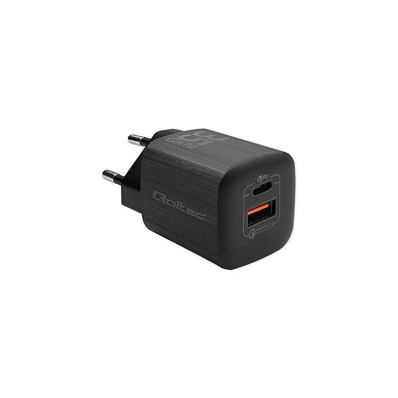 Alimentatore da rete qoltec 50764 per dispositivi mobili 1x usb-c