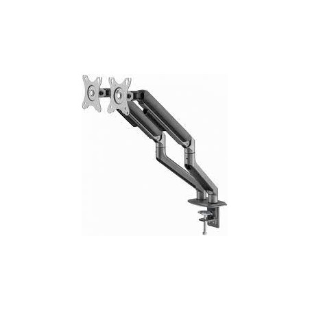 Supporto monitor gembird scrivania due monitori 17-32" fino