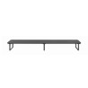 Stand monitor rettangolare gembird nero [ms-table2-01]