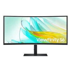 Monitor led 34'' samsung viewfinity s6 s65uc 4k ultra hd