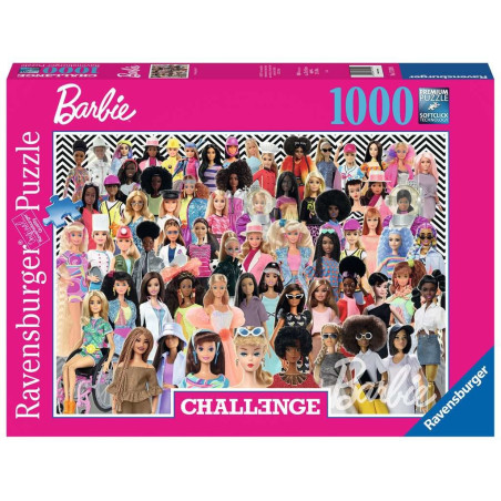 Puzzle ravensburger barbie challenge 1000pz [171590]