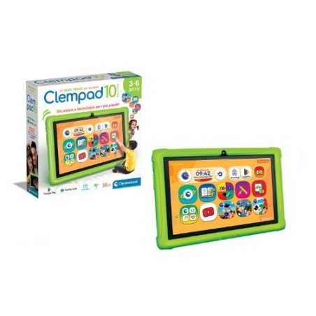 Tablet educativo clementoni clempad pro 8'' 2gb/16gb/3500mah/verde