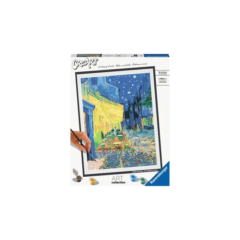 Giochi creativi pittura ravensburger creart terrazza del caffe la