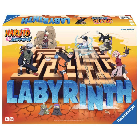 Gioco da tavolo ravensburger labirinth naruto shippuden 58pz [275571]