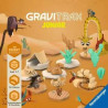 Pista da biglie giocattolo ravensburger gravitrax junior extension