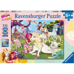 Puzzle ravensburger la vera amicizia degli unicorni 100pz [13388]