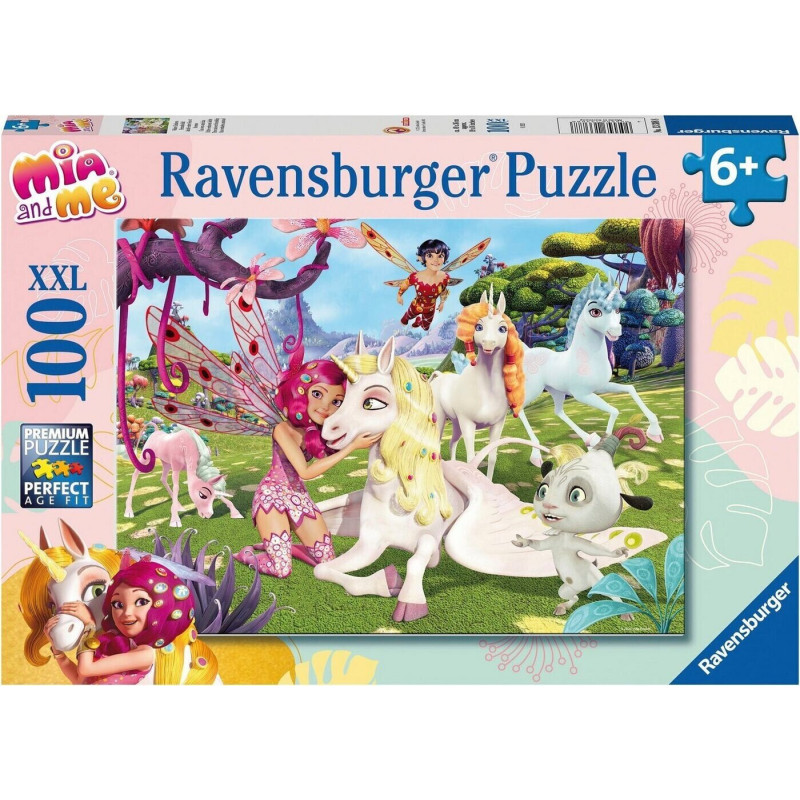 Puzzle ravensburger la vera amicizia degli unicorni 100pz [13388]