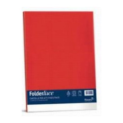 Cartellina in cartone semplice favini 50 pz. rosso scarlatto 25x34cm