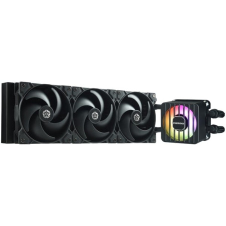 Dissipatore cpu a liquido enermax liqmaxflo sr argb 360mm nero [elc-lmf360-sf]