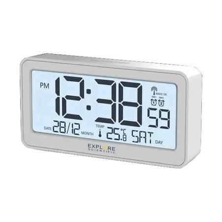 Sveglia explore scientific rdc1000 bianco [oxs009]
