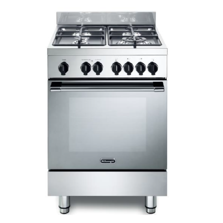 Cucina a gas de longhi gemma 66ml acciaio inox