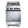 Cucina a gas de longhi gemma 66ml acciaio inox
